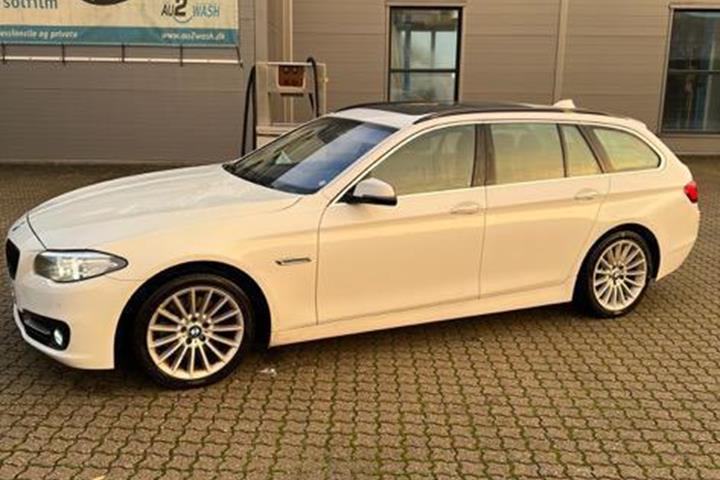 Hvid BMW 501 fra 2014