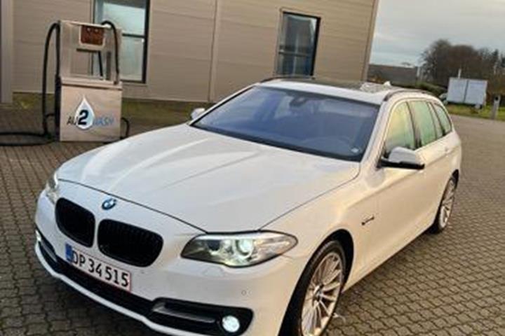 Hvid BMW 501 fra 2014