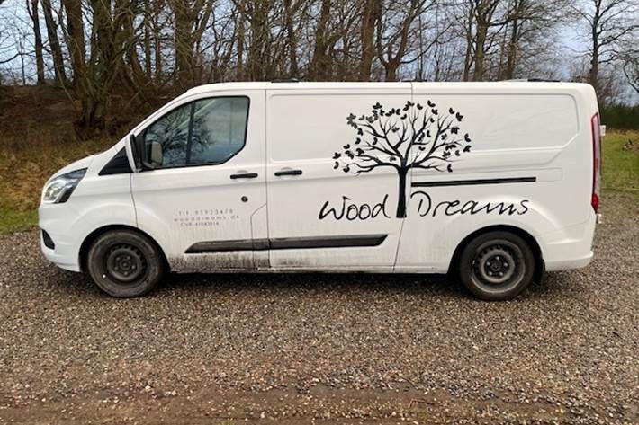 undefined Ford Transit Custom Van fra 2020