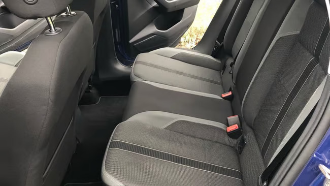 Blå VW Polo fra 2018