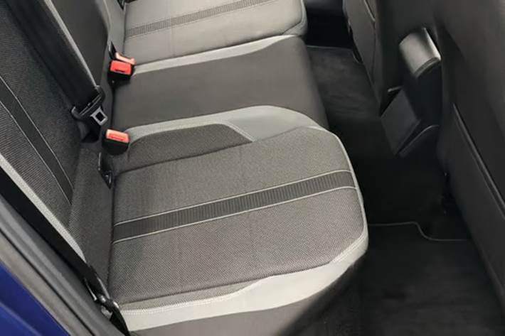 Blå VW Polo fra 2018