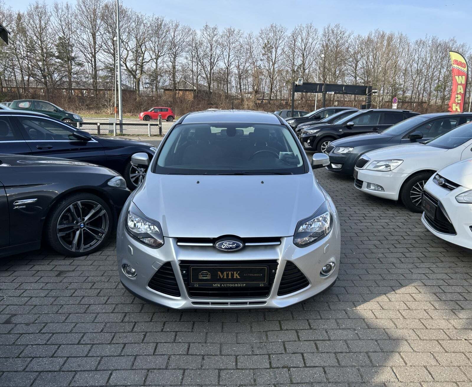 Sølv Ford Focus fra 2013