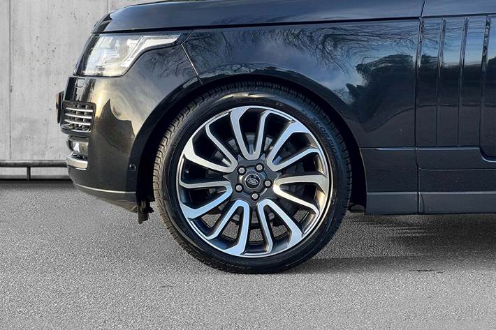 Sort Land Rover Range Rover fra 2017