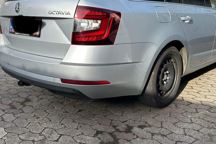 Sølv Skoda Octavia fra 2020