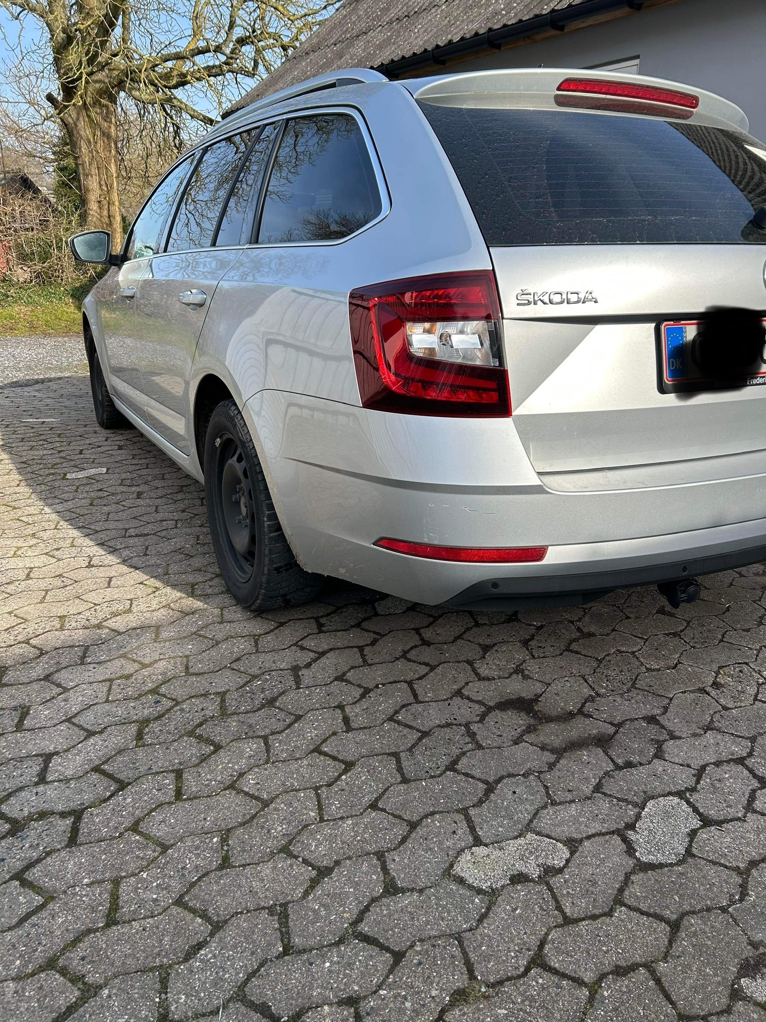 Sølv Skoda Octavia fra 2020