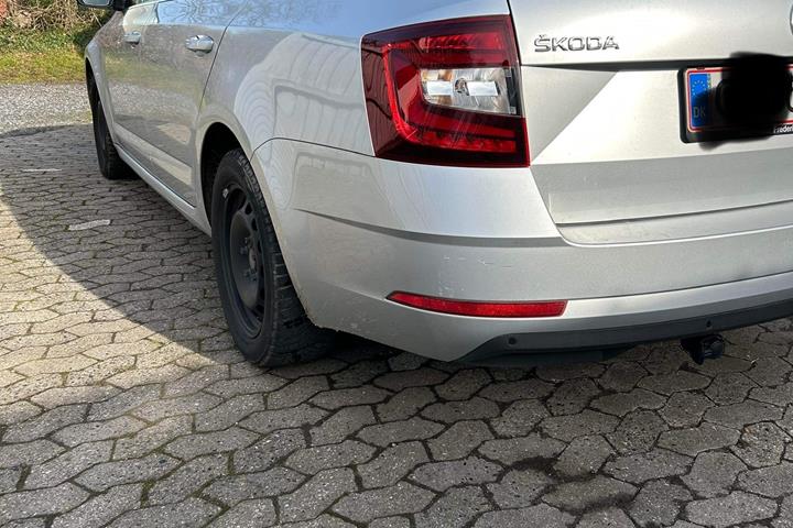 Sølv Skoda Octavia fra 2020