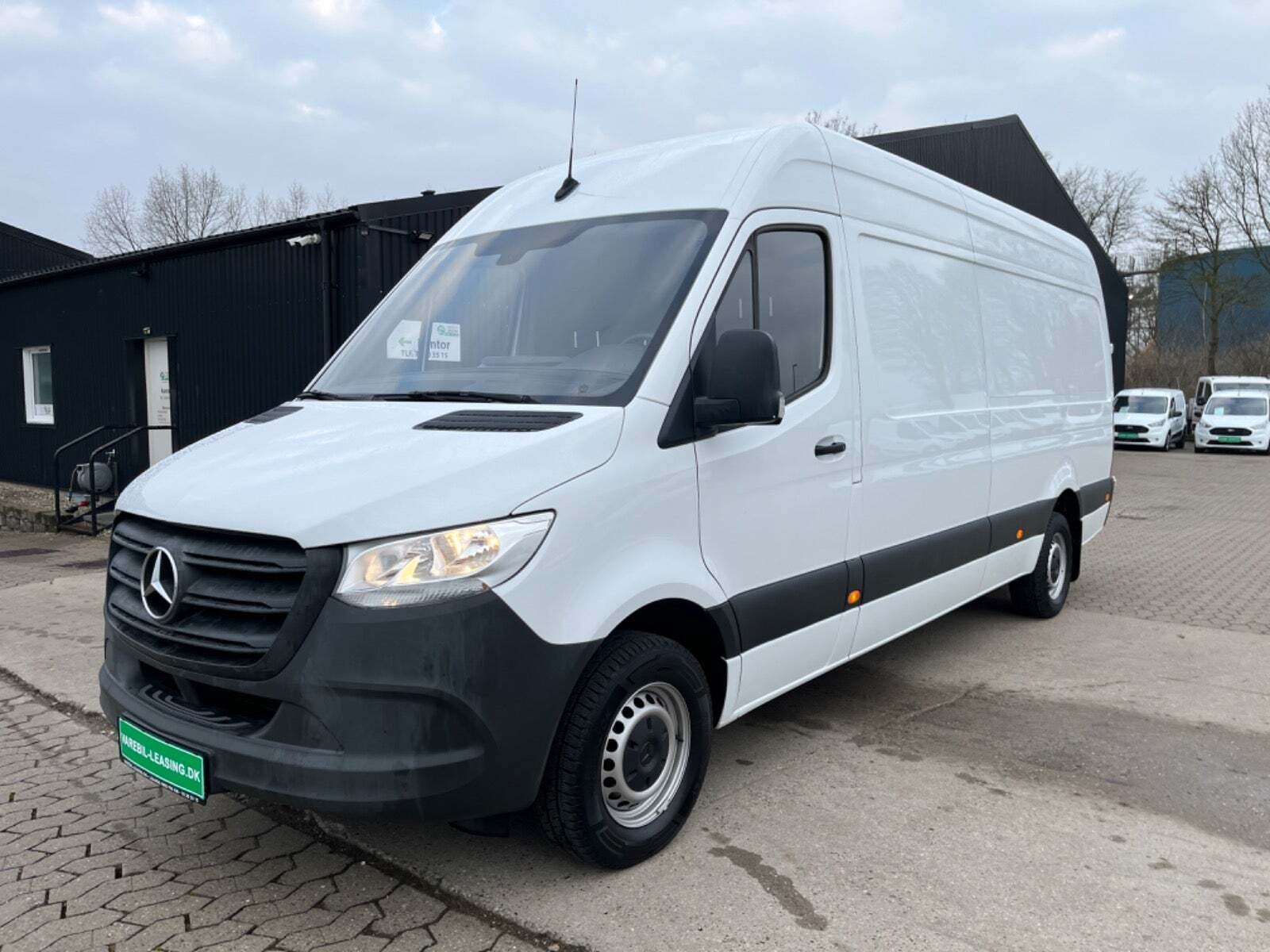 Hvid Mercedes Sprinter 316 fra 2019