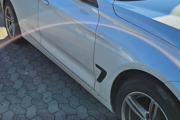 Hvid BMW 3-Serie fra 2016