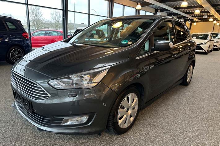 Grå Ford C-MAX fra 2018 set udefra