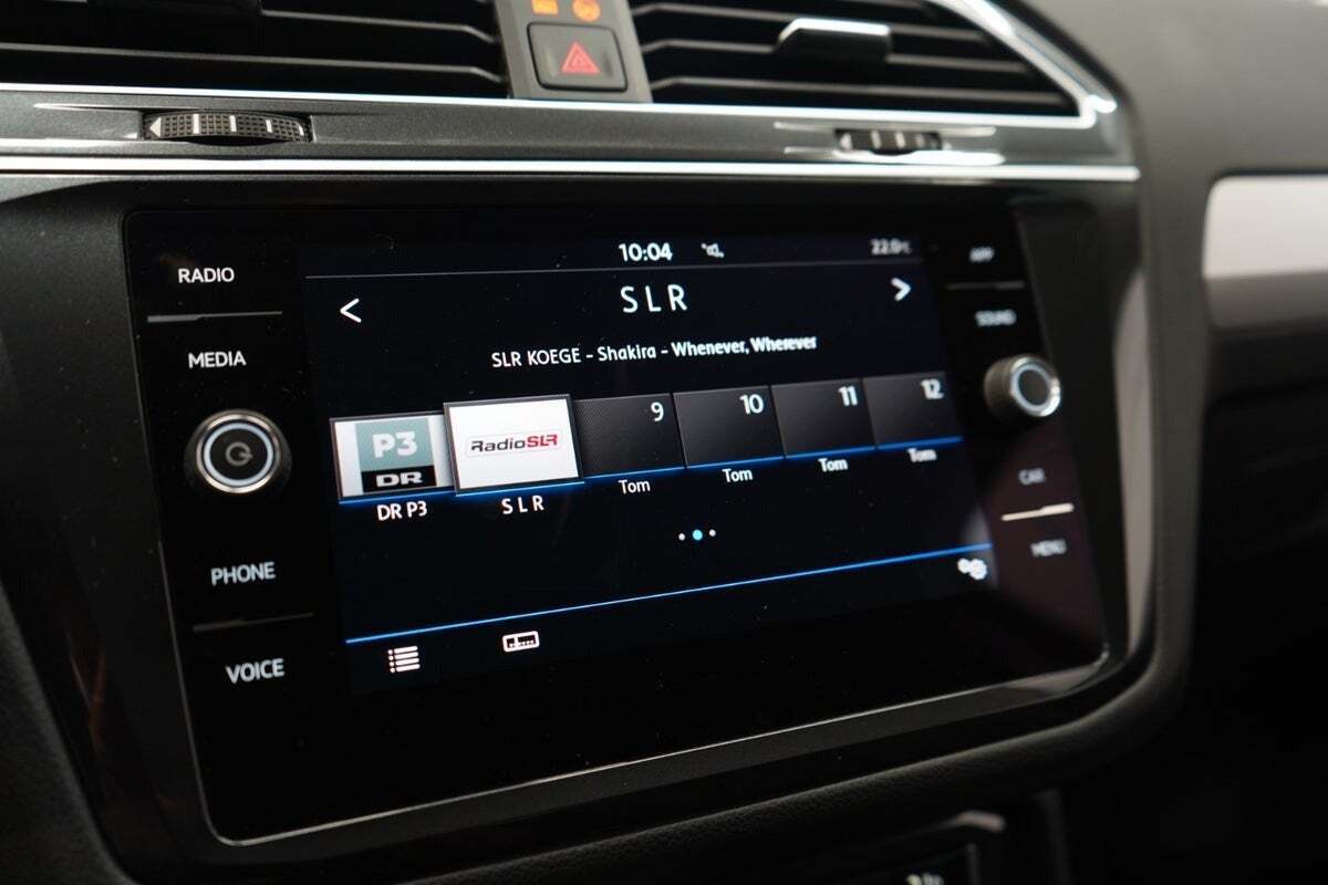 Grå VW Tiguan fra 2020