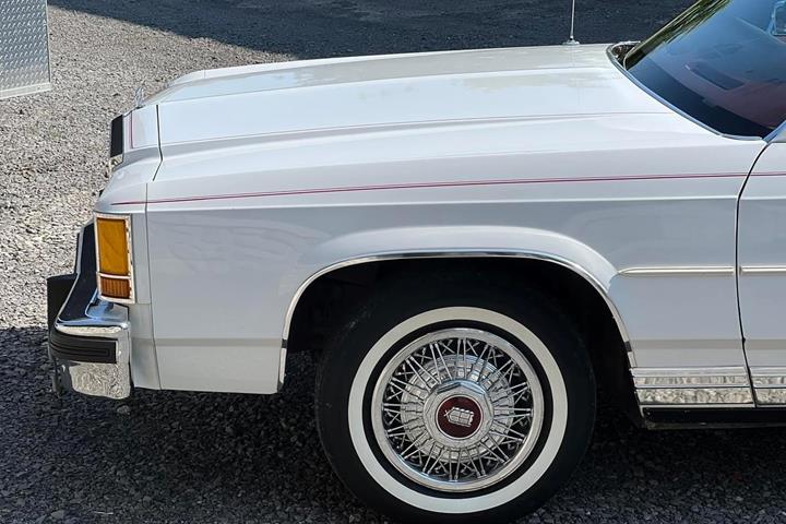 Hvid Ford Crown Victoria fra 1984