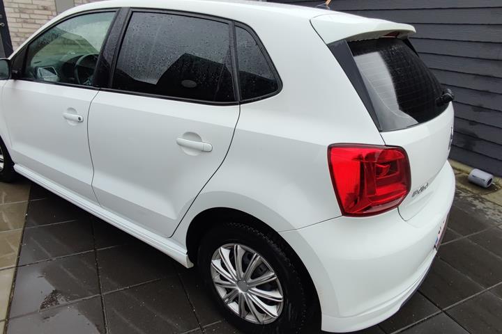 Hvid VW Polo fra 2016