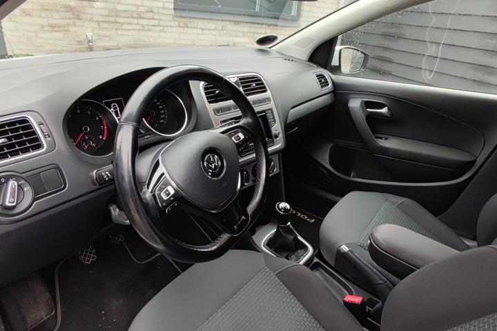 Hvid VW Polo fra 2016