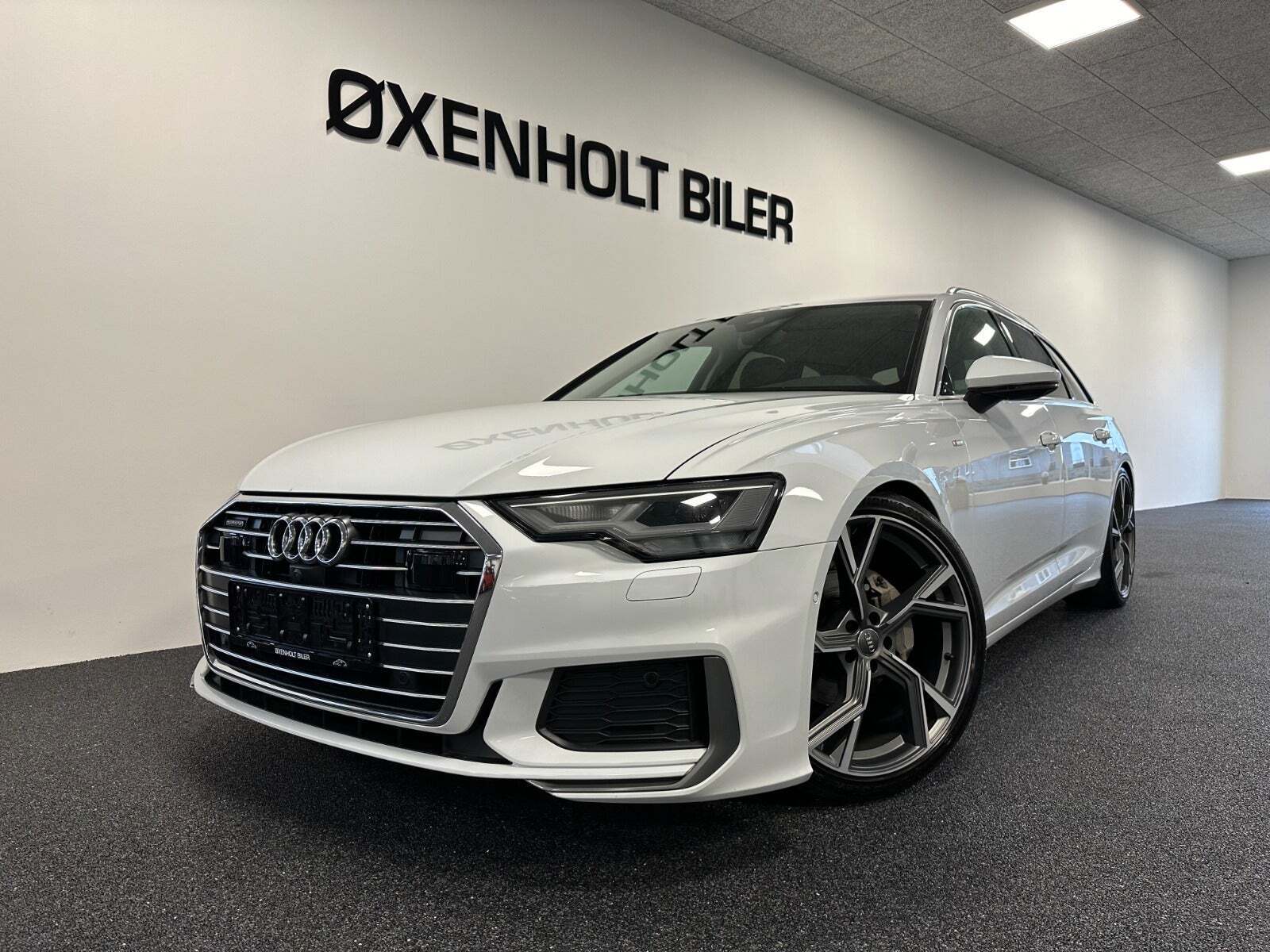 Hvid Audi A6 fra 2019