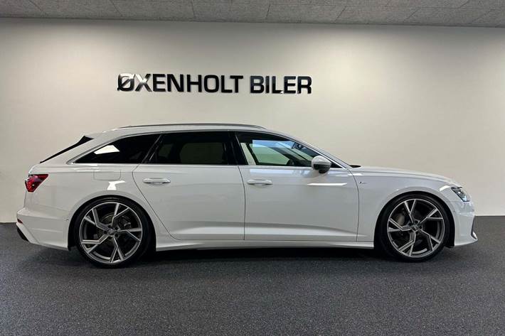Hvid Audi A6 fra 2019