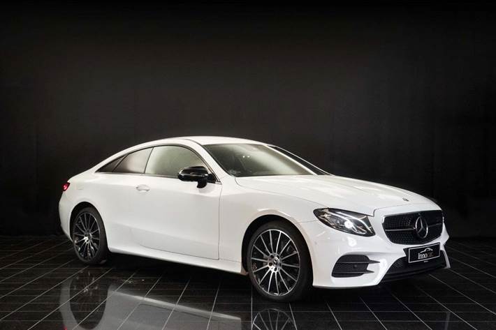 Hvid Mercedes E220 d fra 2018