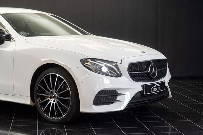 Hvid Mercedes E220 d fra 2018