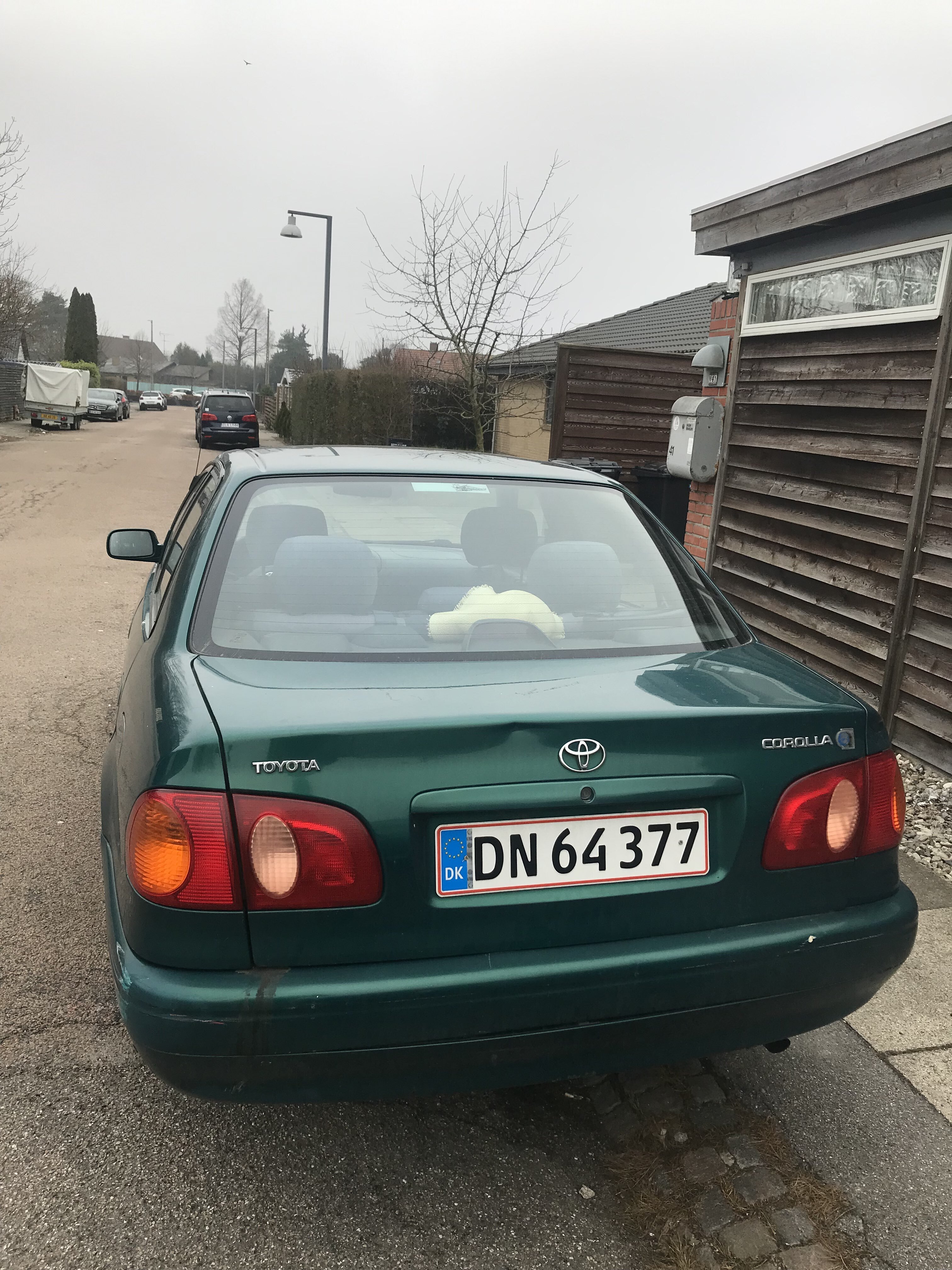 Grøn Toyota Corolla fra 2022