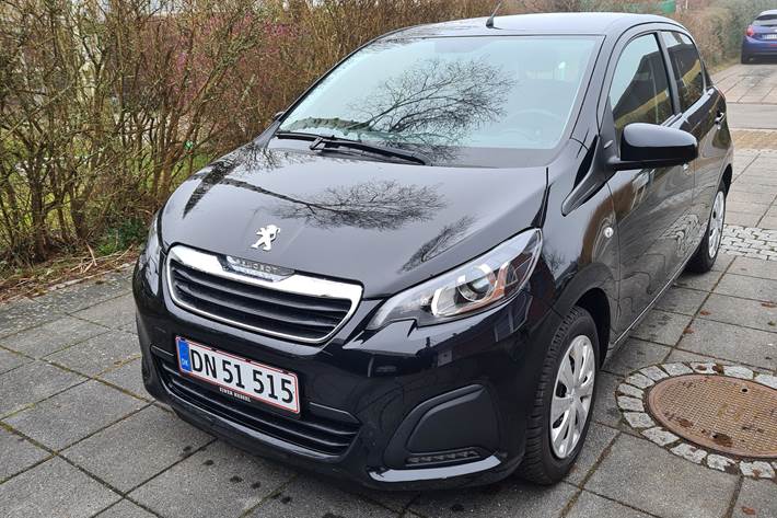 Sort Peugeot 108 fra 2021