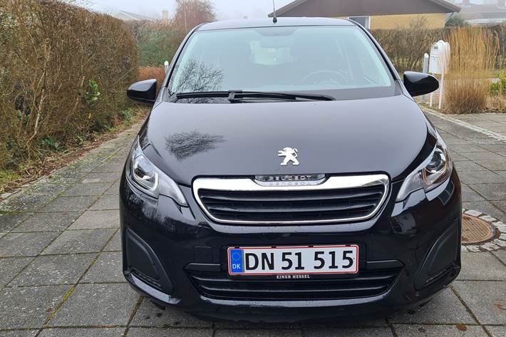Sort Peugeot 108 fra 2021