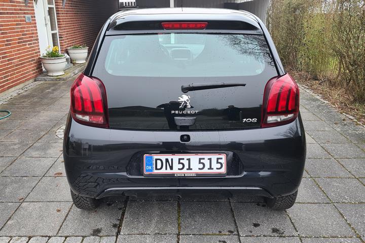Sort Peugeot 108 fra 2021