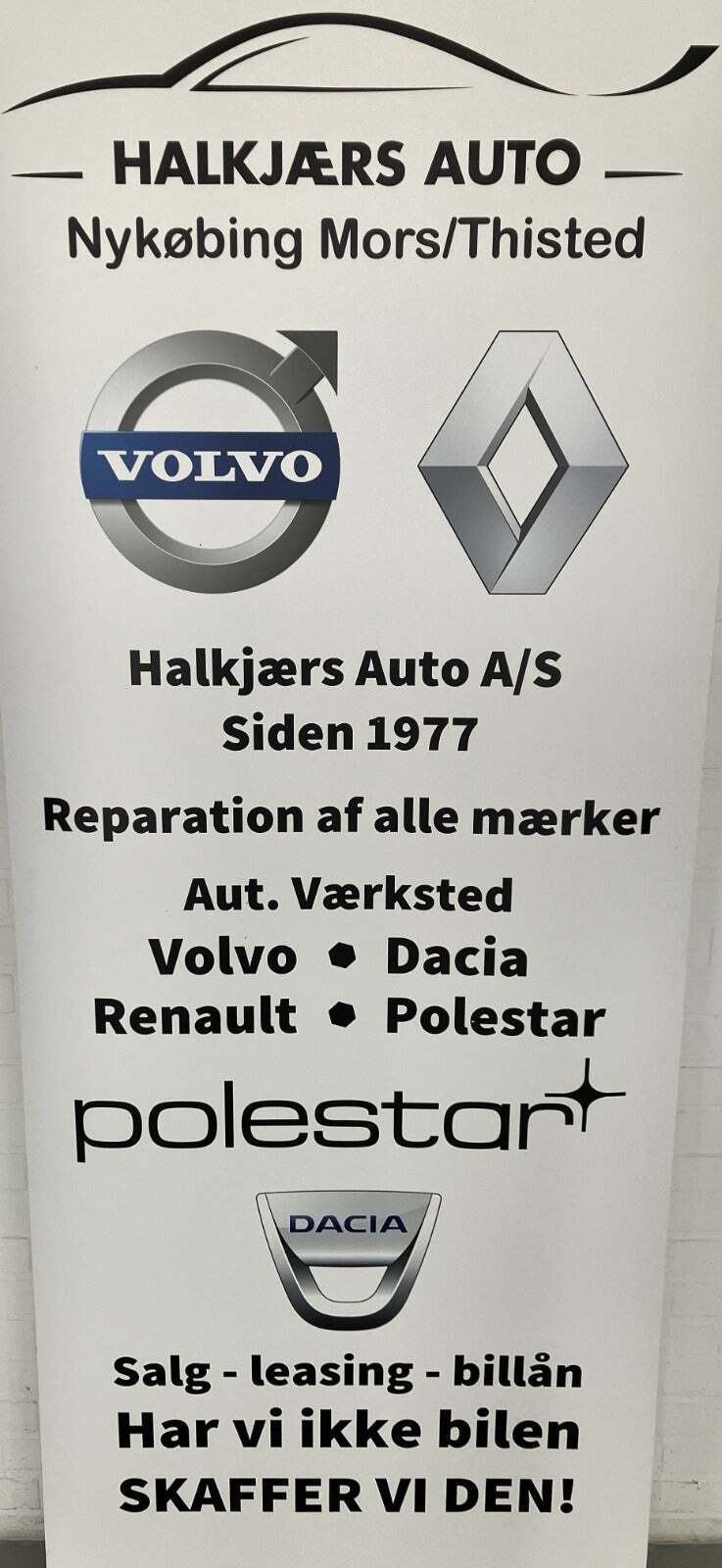 Grå Volvo XC60 fra 2020