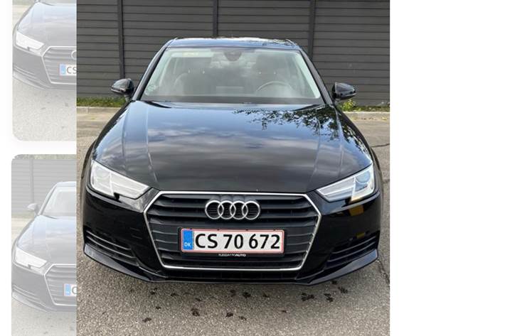 Sort Audi A4 fra 2016