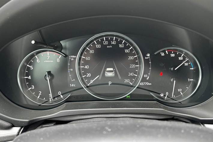 Grå Mazda CX-5 fra 2021