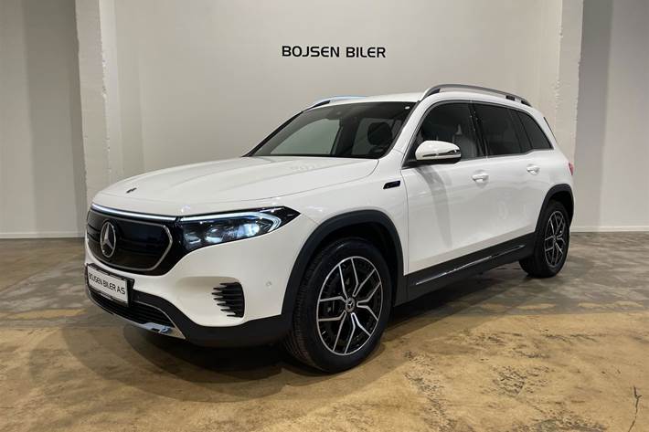 Hvid Mercedes EQB 300 fra 2022