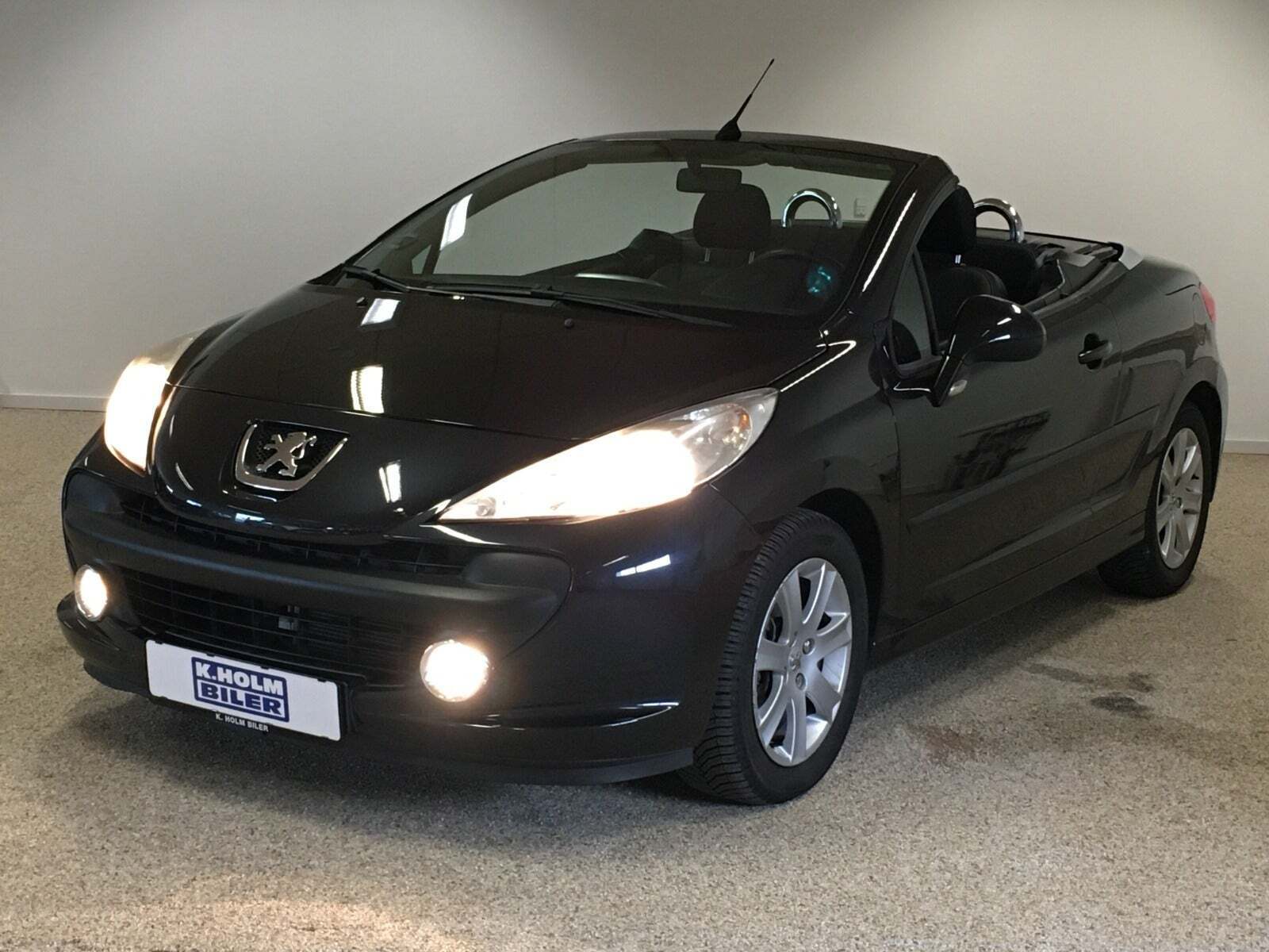 Sort Peugeot 207 fra 2007