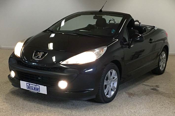 Sort Peugeot 207 fra 2007