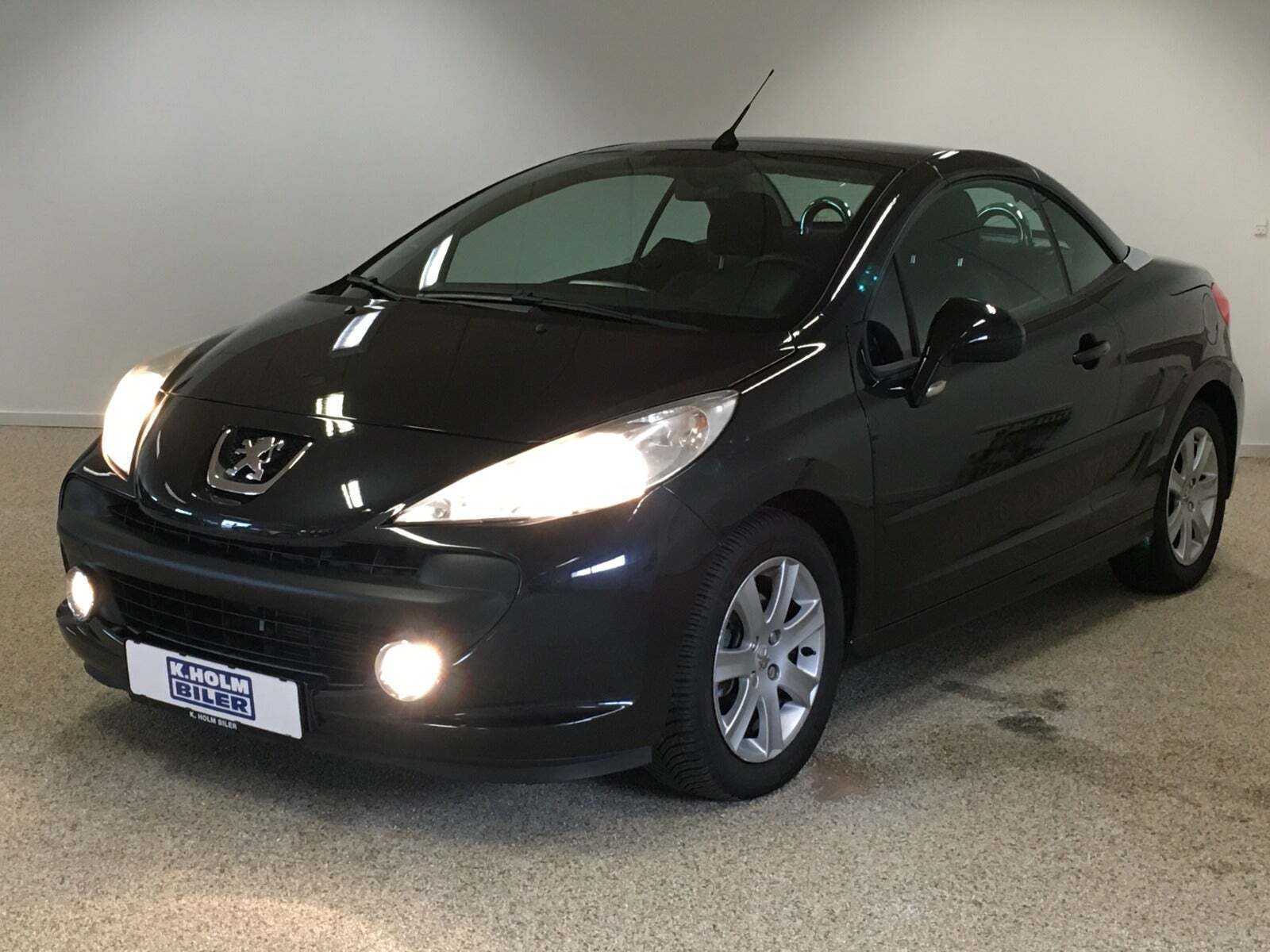 Sort Peugeot 207 fra 2007