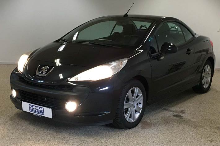 Sort Peugeot 207 fra 2007