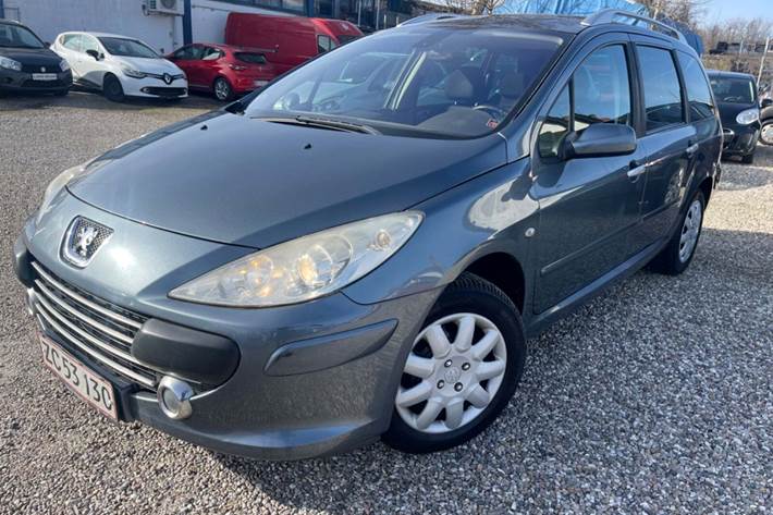 Sort Peugeot 307 fra 2008