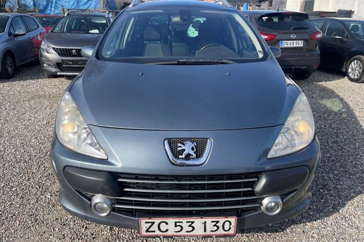 Sort Peugeot 307 fra 2008
