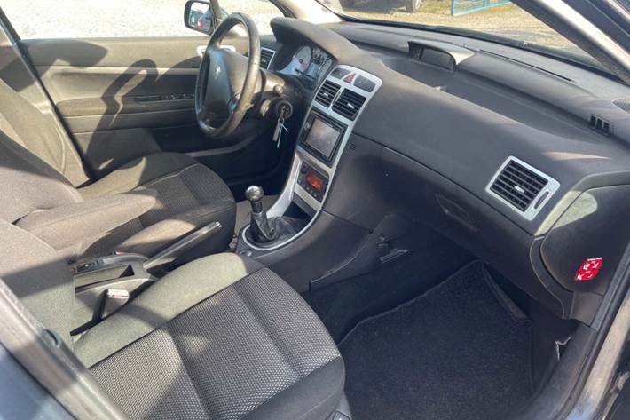 Sort Peugeot 307 fra 2008