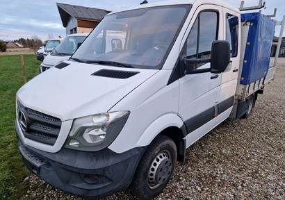 Mercedes Sprinter 516 2,2 CDi A2 Mandskabsvogn m/lad RWD