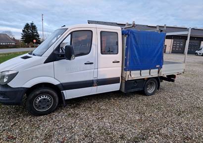 Mercedes Sprinter 516 2,2 CDi A2 Mandskabsvogn m/lad RWD