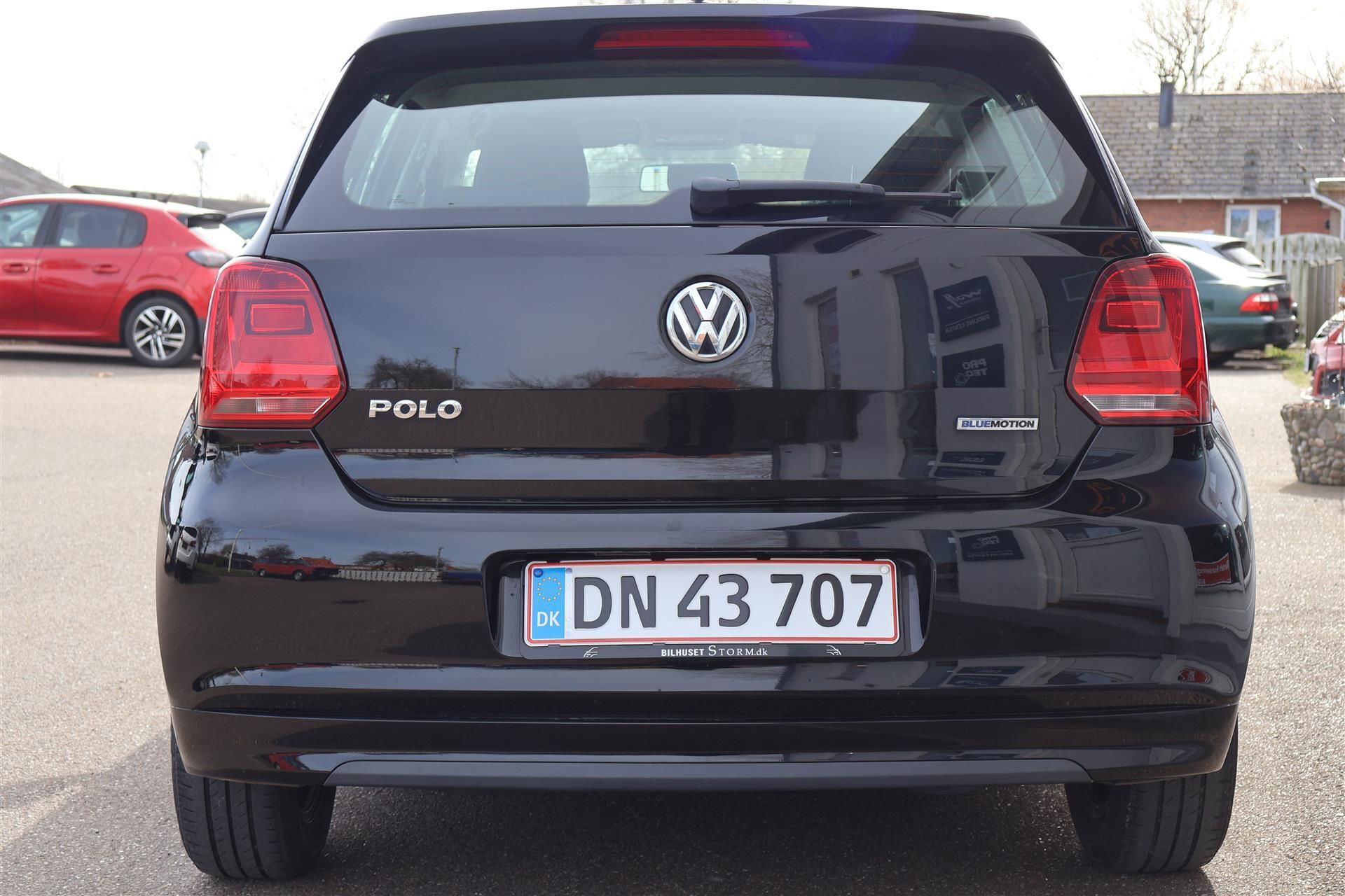 Sort VW Polo fra 2016