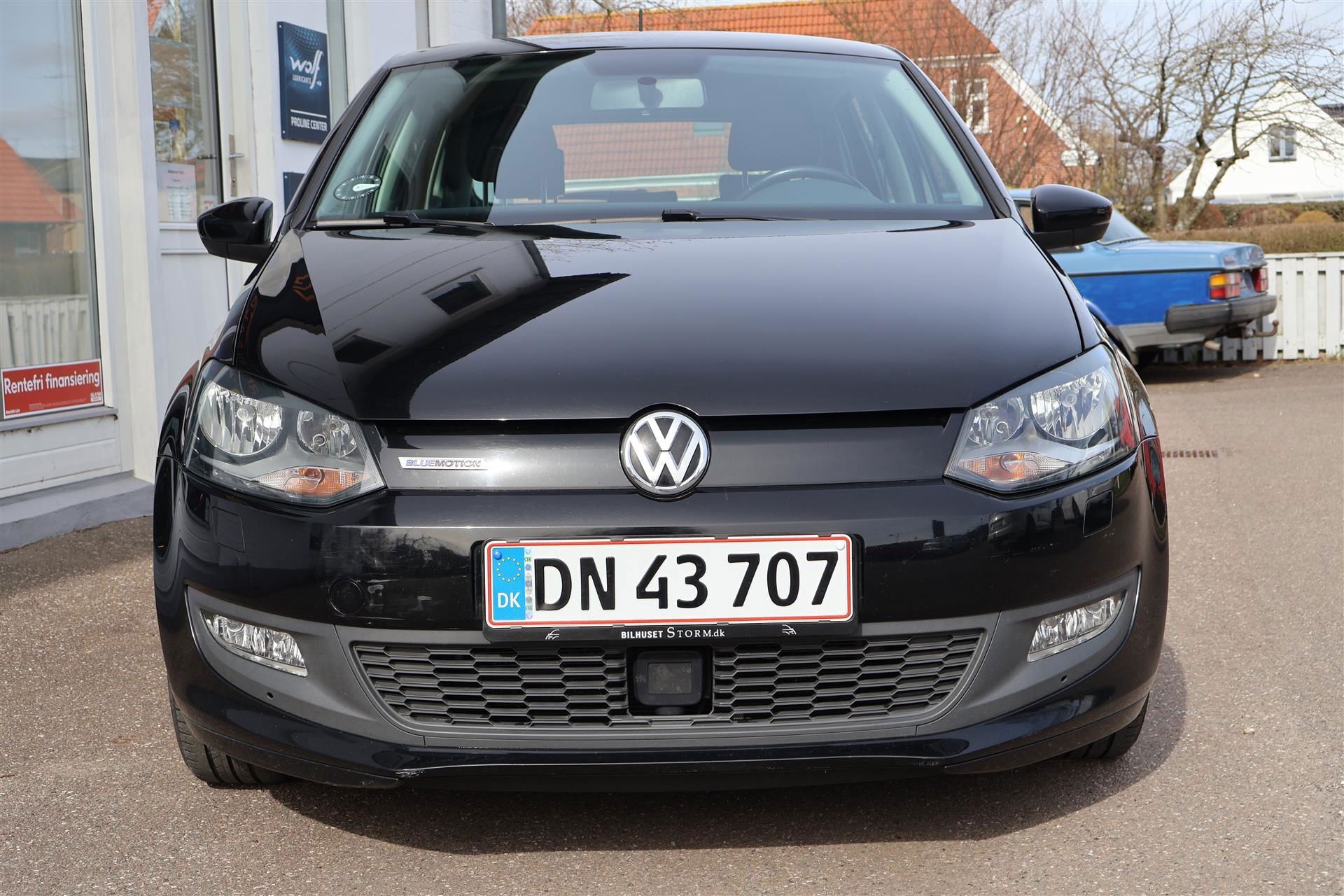 Sort VW Polo fra 2016