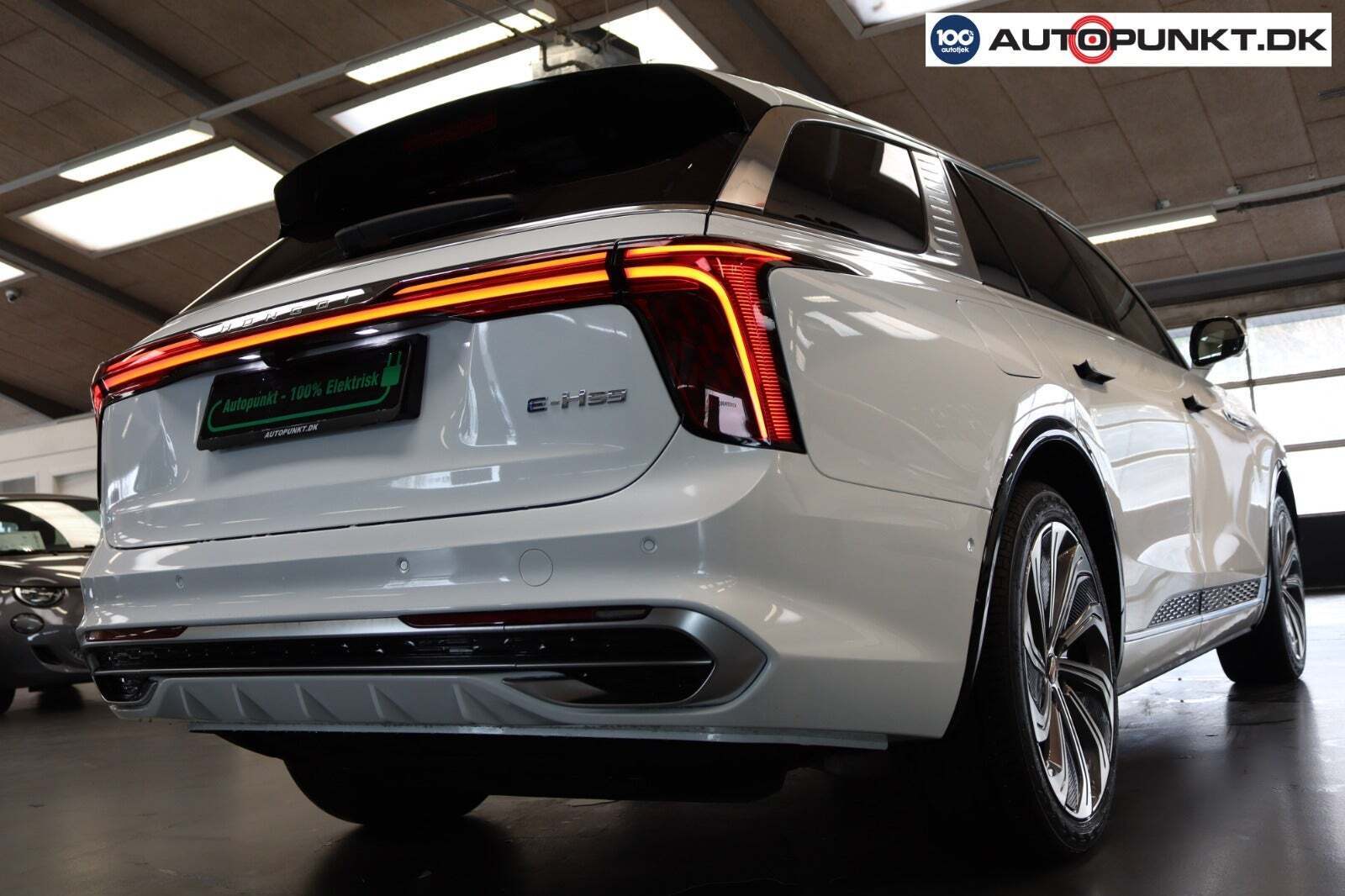 Hvid Hongqi E-HS9 fra 2024