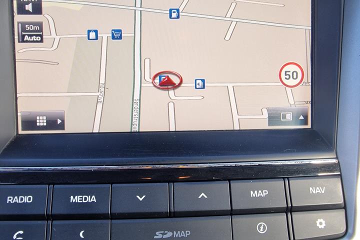 Hvid Hyundai Tucson fra 2017