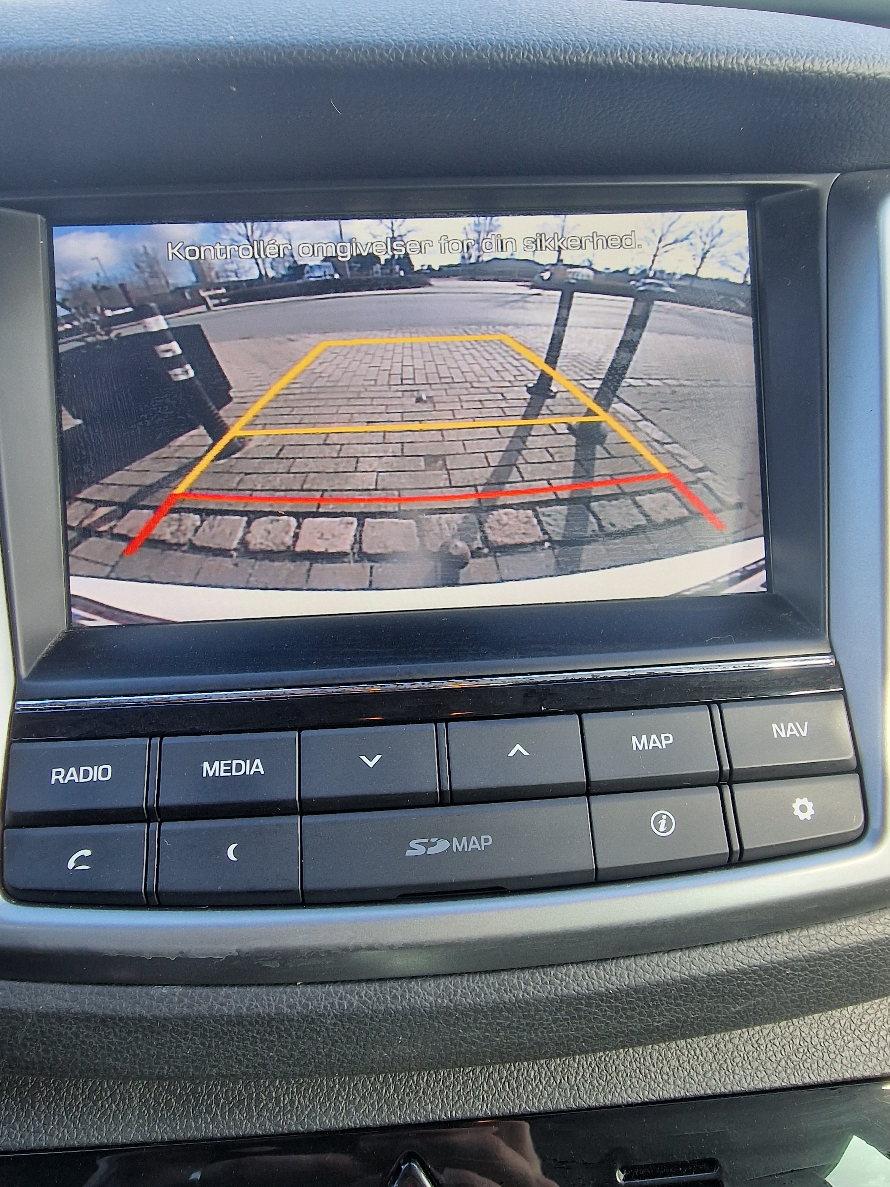 Hvid Hyundai Tucson fra 2017