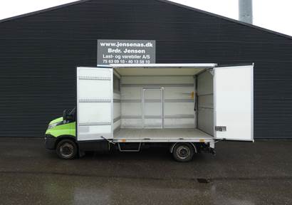 Iveco Daily 2,3 35S16 3750mm D BROBIL m/Alukasse med lift Hi-Matic 156HK Ladv./Chas. Aut.