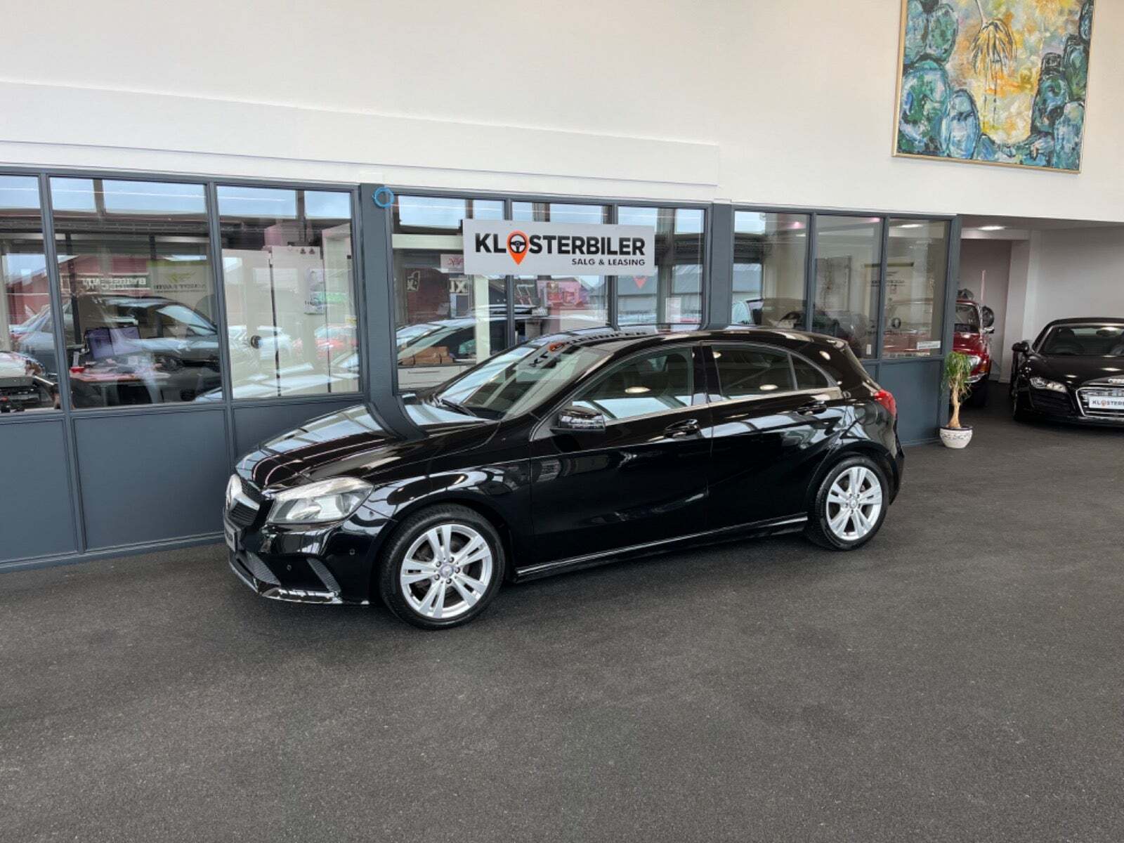 Sort Mercedes A180 d fra 2017