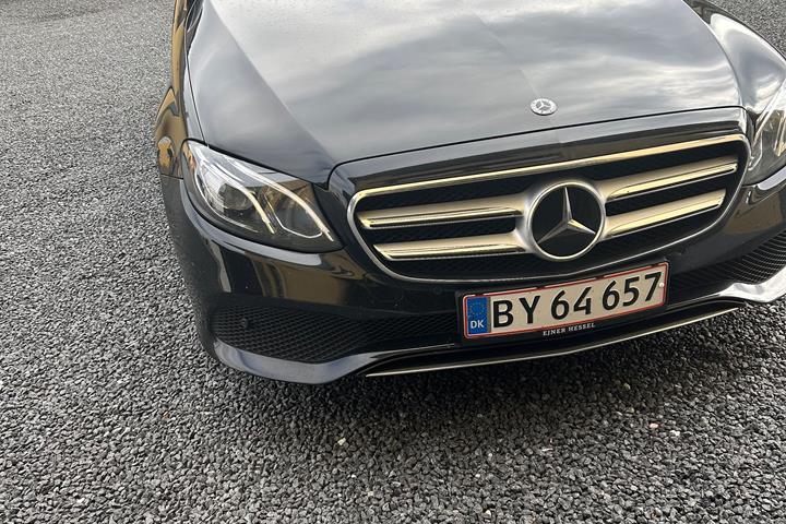 Sort Mercedes E-Klasse fra 2018