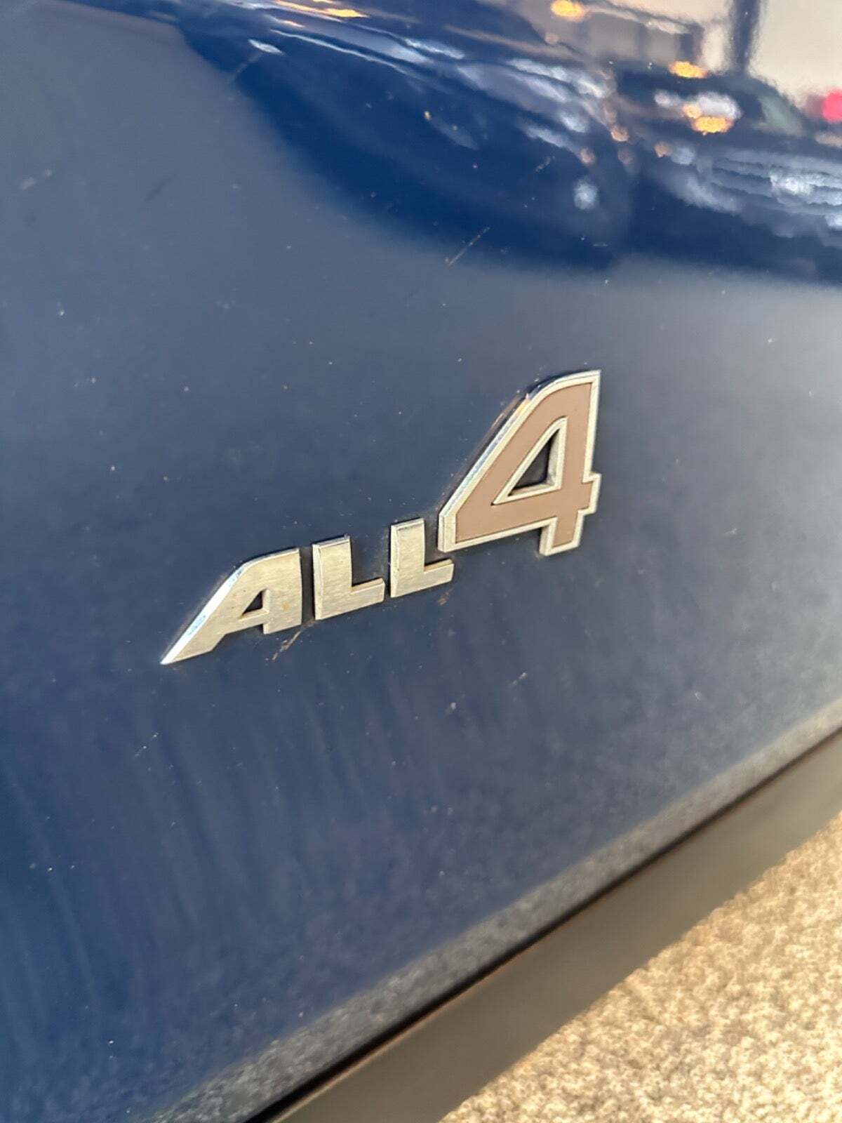 Blå Mini Clubman Cooper SD fra 2017 set udefra