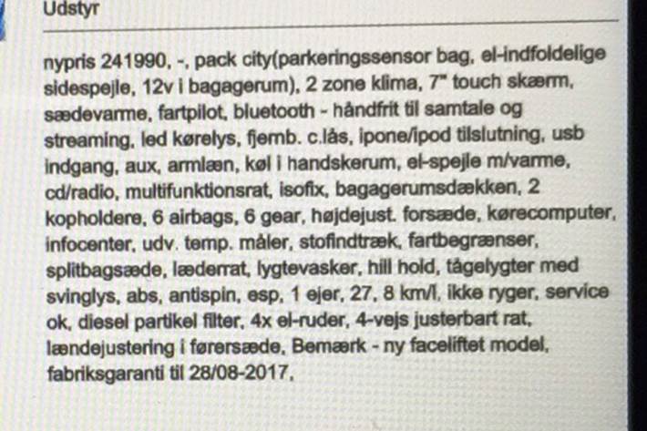 Grå Citroën C4 fra 2015