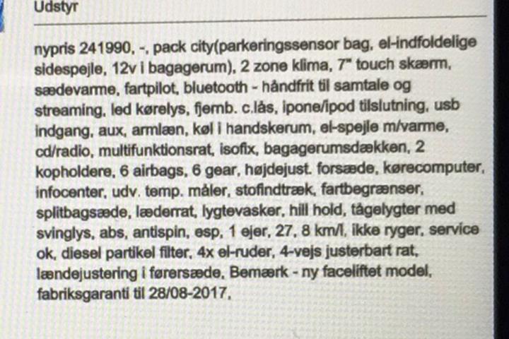 Grå Citroën C4 fra 2015