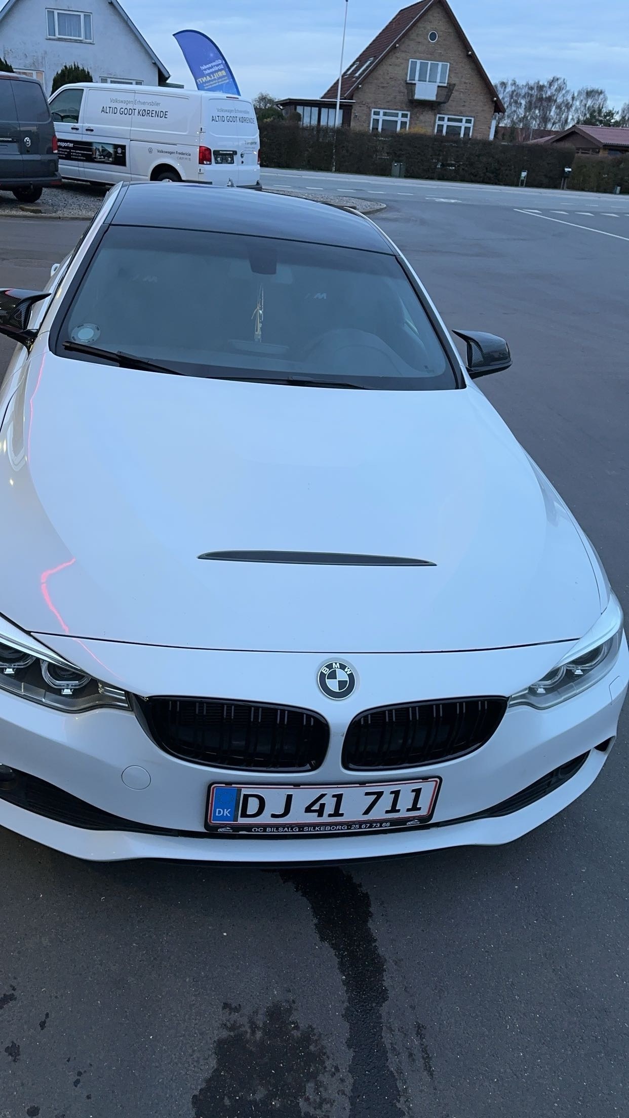 Hvid BMW 4-serie fra 2016